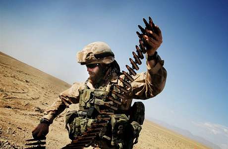 eský voják v Afghánistánu, ilustraní foto.